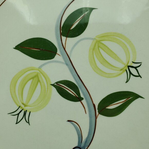 Blue Ridge Southern Potteries Forest Fruit Dinner Plates - Picture 6 of 13